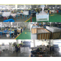 2015 NEW China Manufacturer Steel Frame in imitation of wooden Baby Crib with Mosquito net Folding without tools